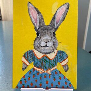Bunny in Her Easter Best